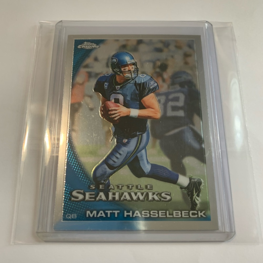 Matt Hasselbeck β10 Topps Chrome Card